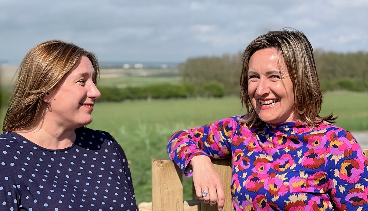 Jo and Ruth - the Coastal View design team