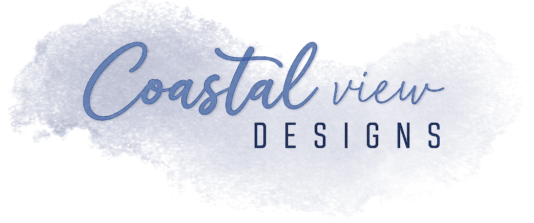 Coast View Designs logo with wash - cropped